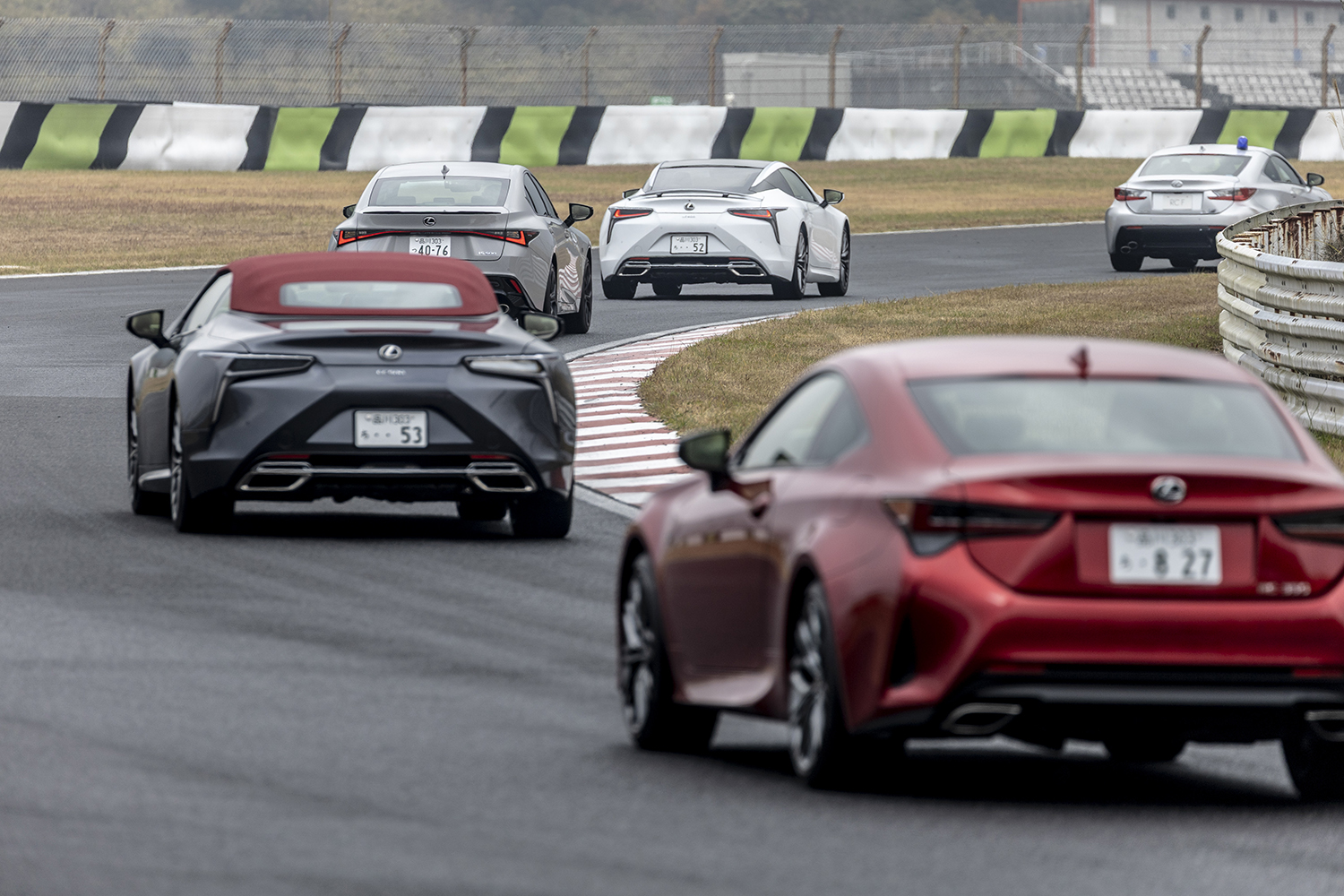 「Lexus Circuit Experience×阿蘇・熊本ドライブ旅 with apr」の様子