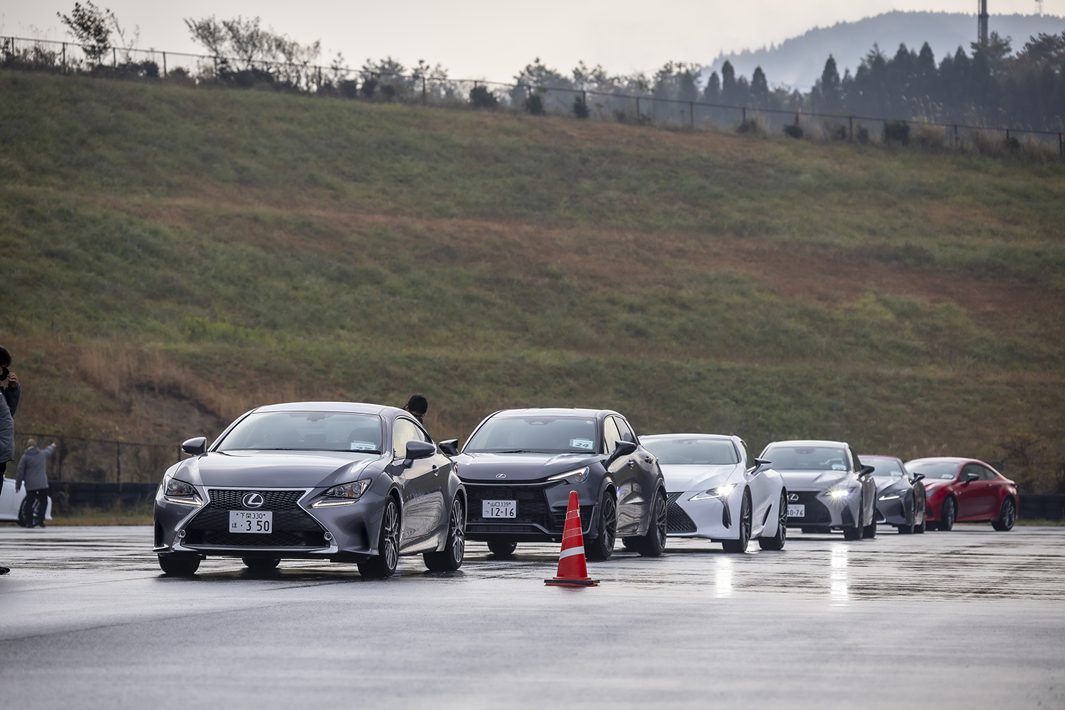 「Lexus Circuit Experience×阿蘇・熊本ドライブ旅 with apr」の様子