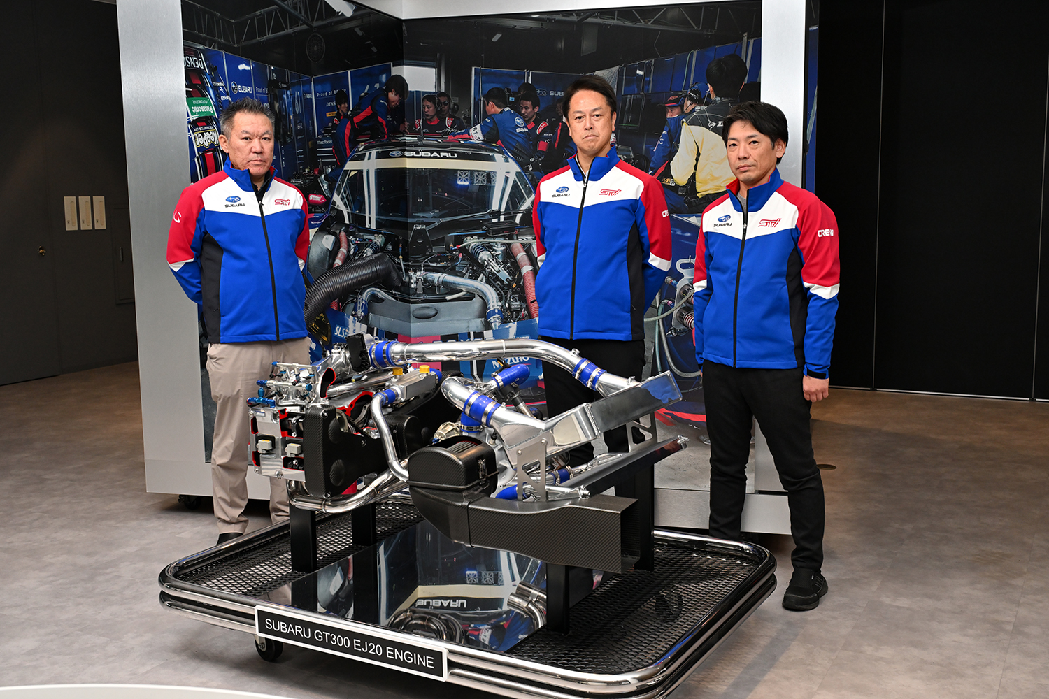 STIモータースポーツプロジェクトチームのメンバー