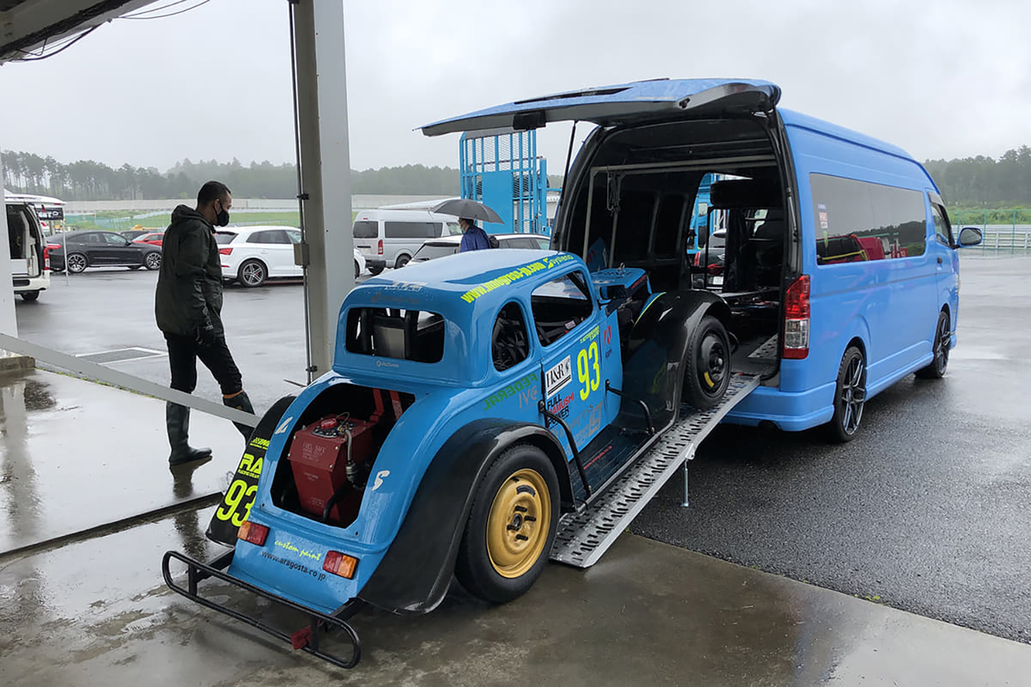 レジェンドカーレースの様子 〜 画像12