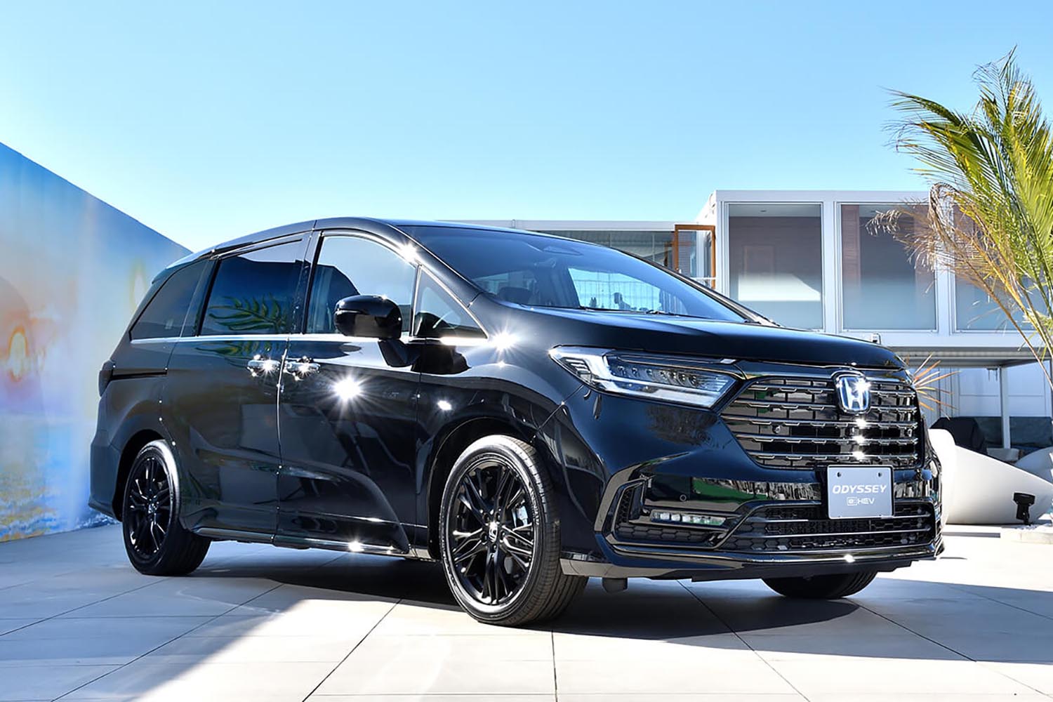 ホンダ・オデッセイのフロントスタイリング
