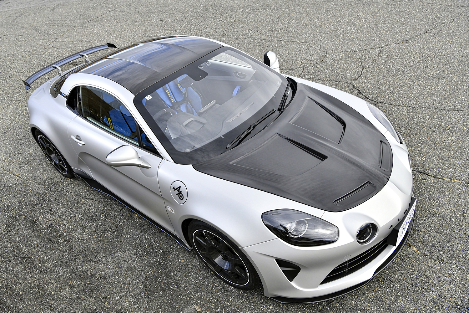 アルピーヌA110 R 70の俯瞰フロントスタイリング 〜 画像24