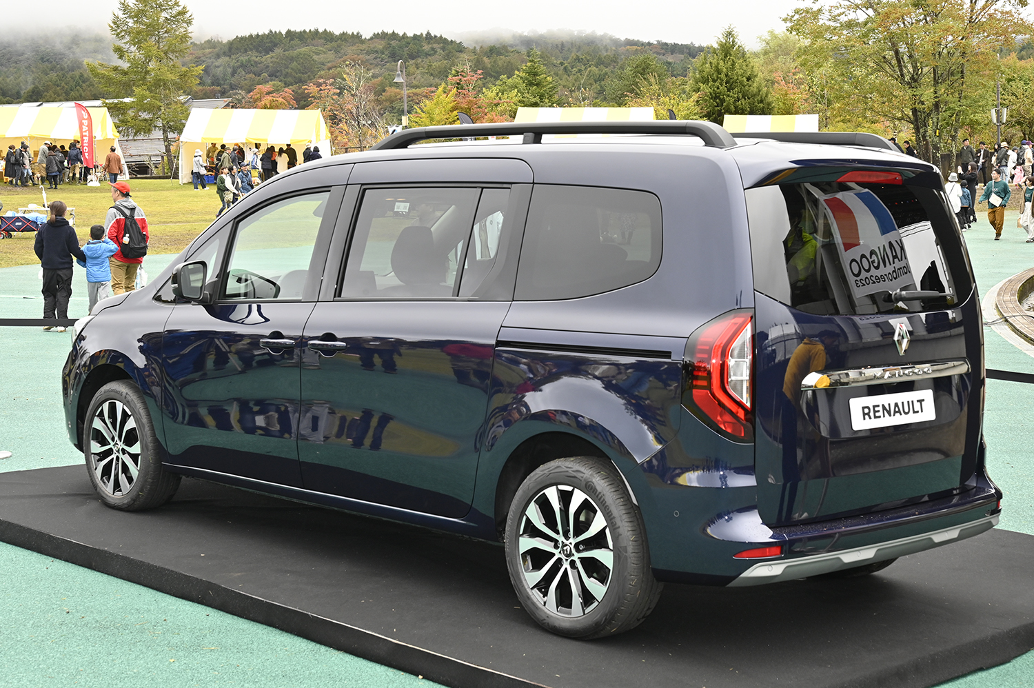 ルノー・グランカングーのリヤスタイリング