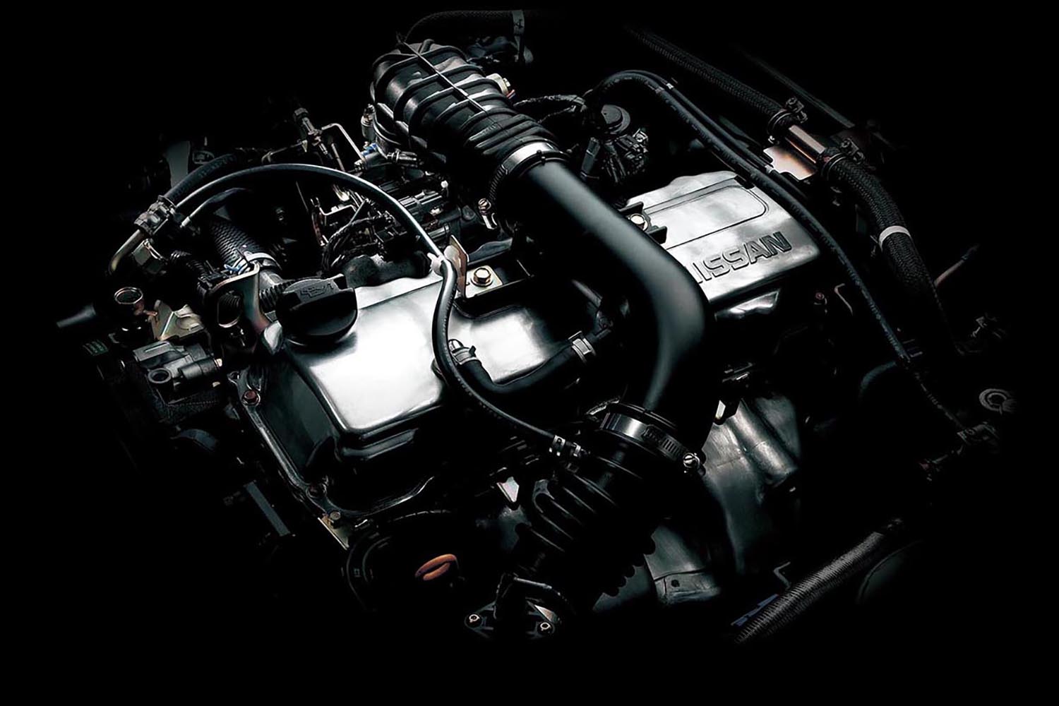 LPG仕様の直列4気筒2リッターNA20P型エンジン