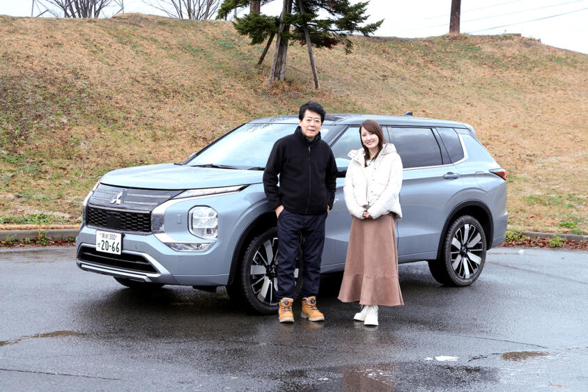 【試乗】高級感たっぷりで燃費がよくて悪路にも強く災害時も活躍！　おまけに走りも楽しいアウトランダーPHEVはクルマの理想の姿そのものだった