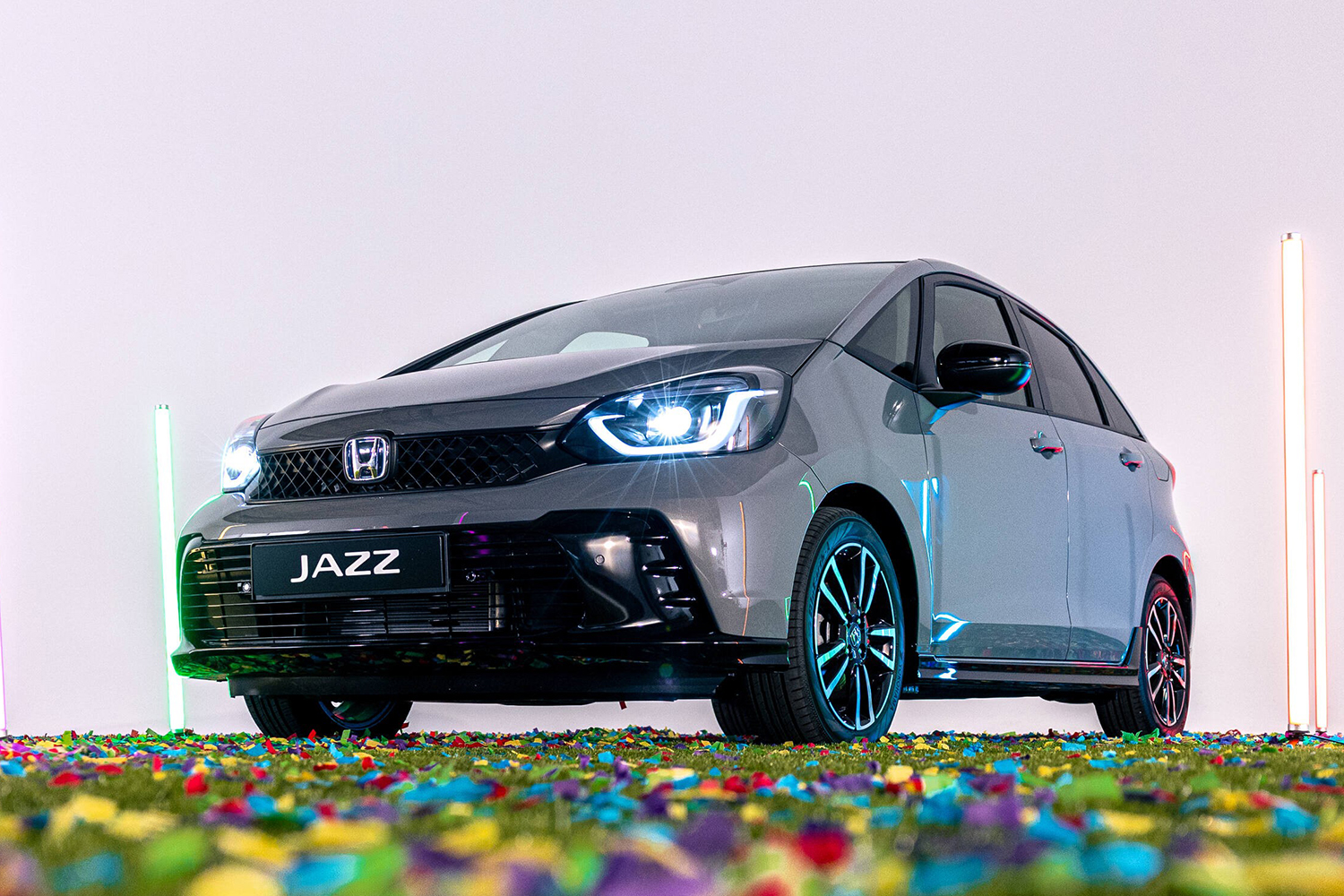 ホンダ・ジャズのフロントスタイリング