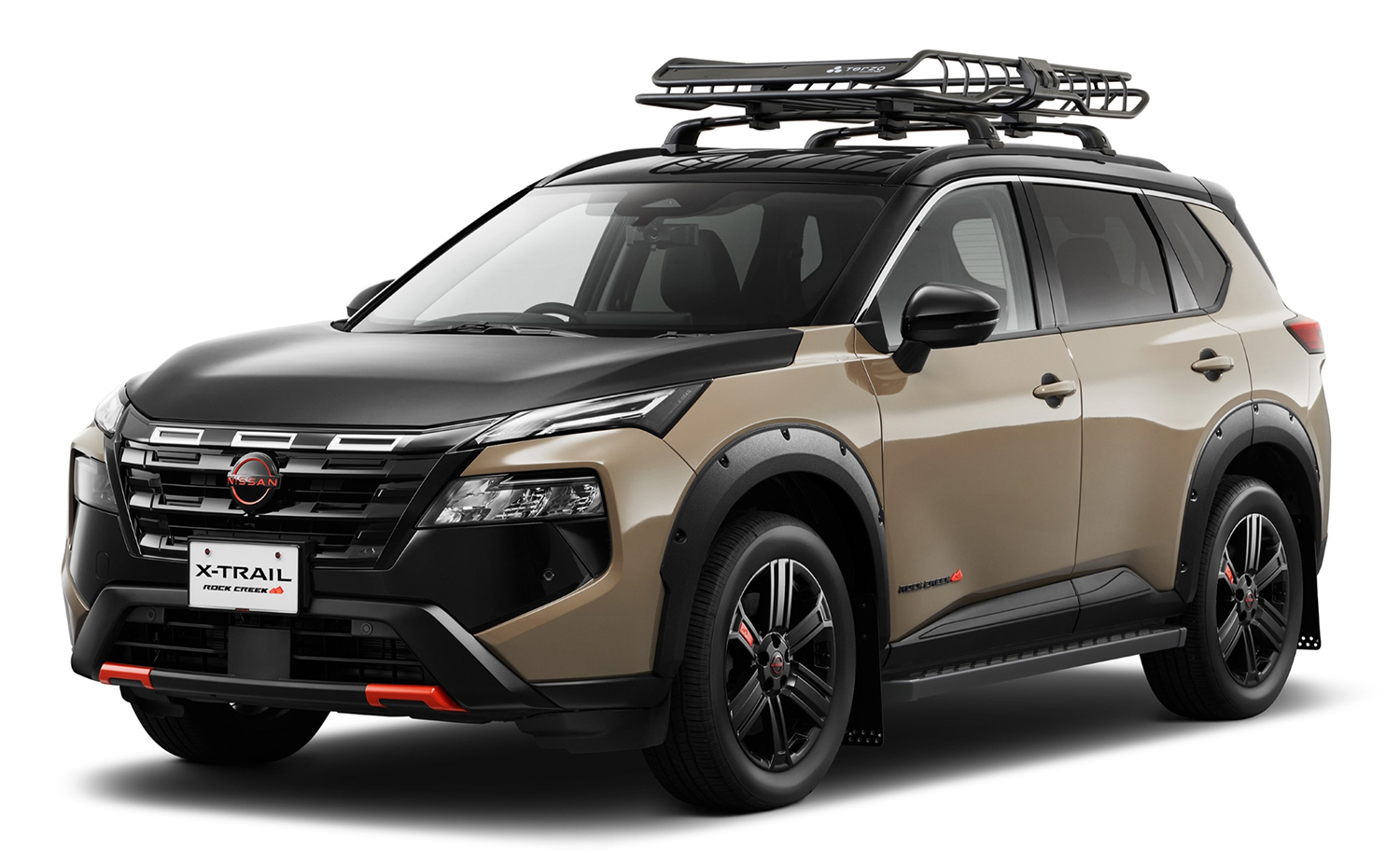 日産エクストレイル ROCK CREEK マルチベッドのフロントスタイリング