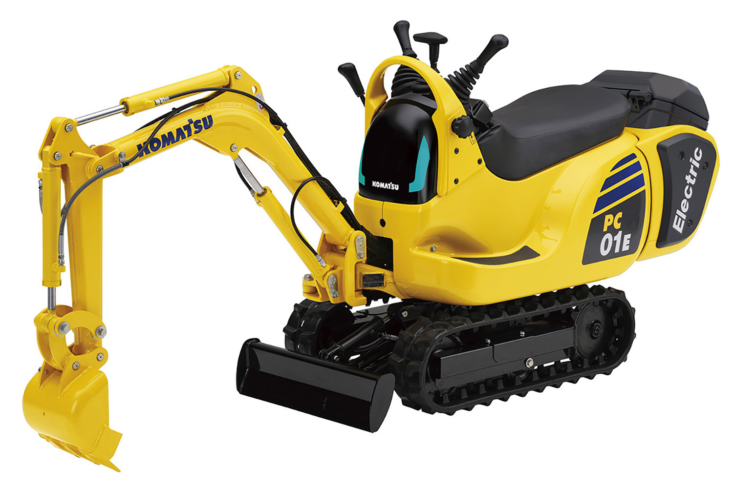 コマツPC01Eのフロントスタイリング