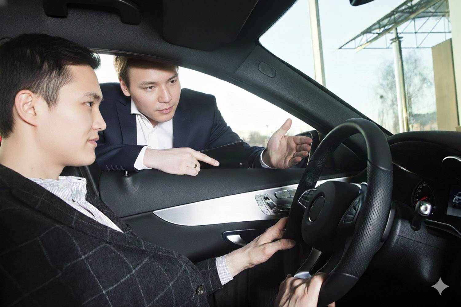 試乗時の各種操作説明