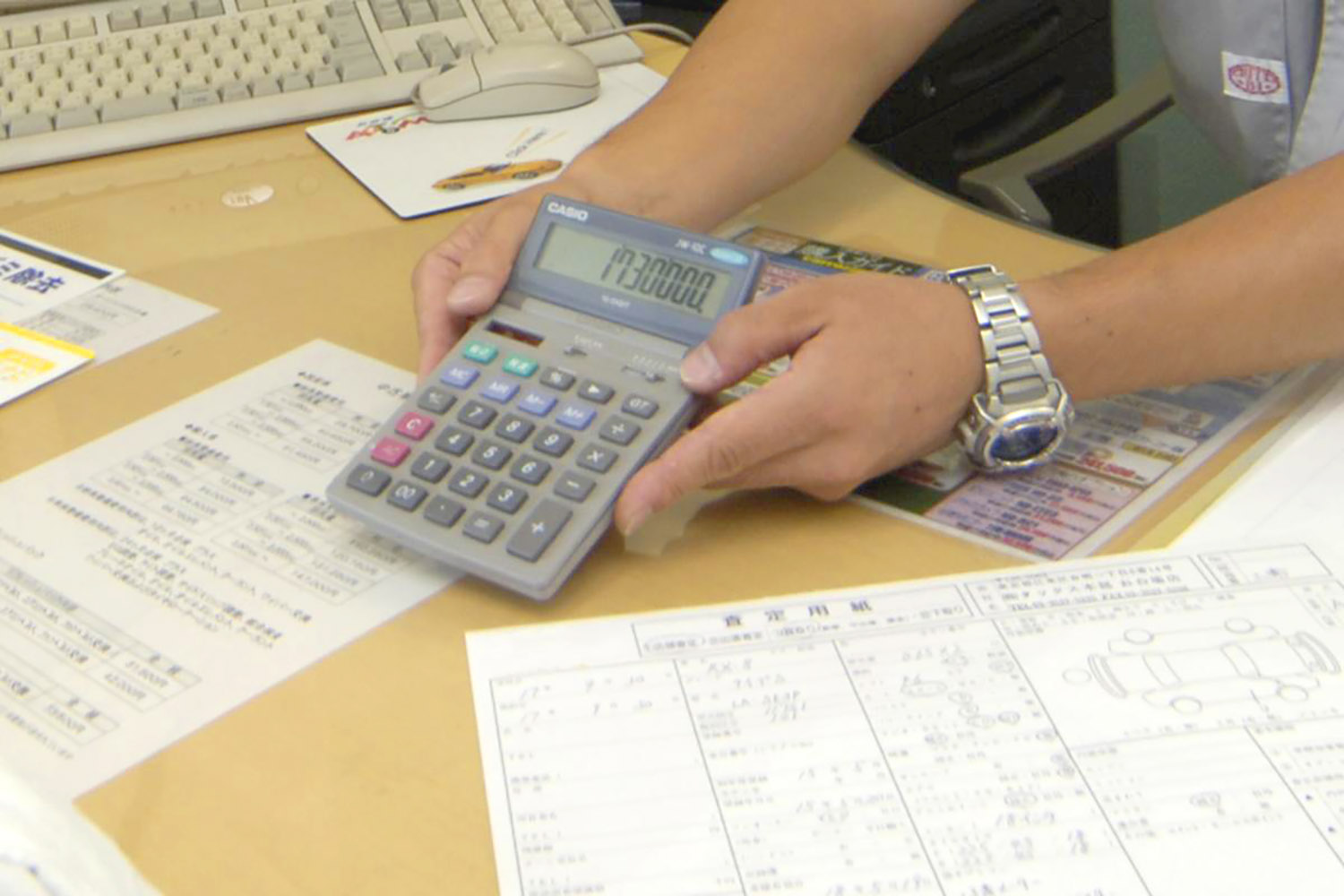 ディーラーでの購入交渉