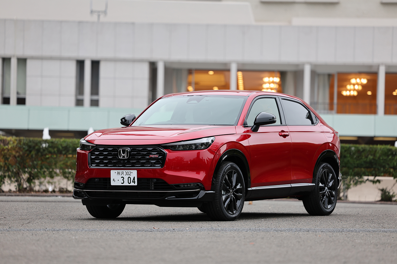 ホンダ・ヴェゼルe:HEV RSのフロントスタイリング