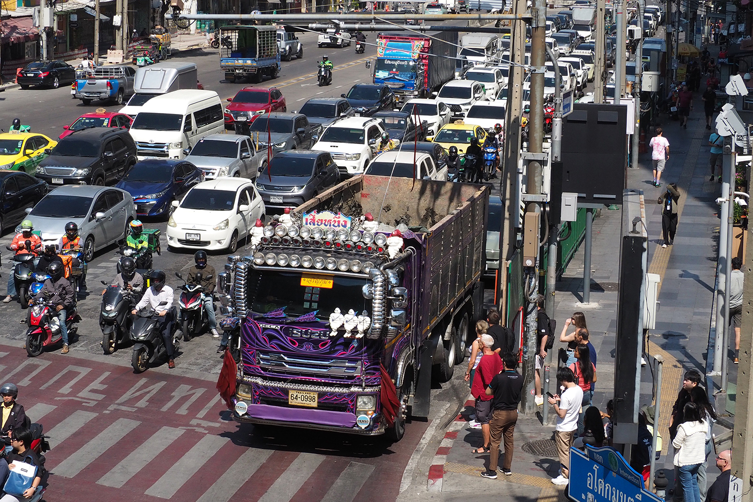 バンコク市内を走るデコトラ 〜 画像4