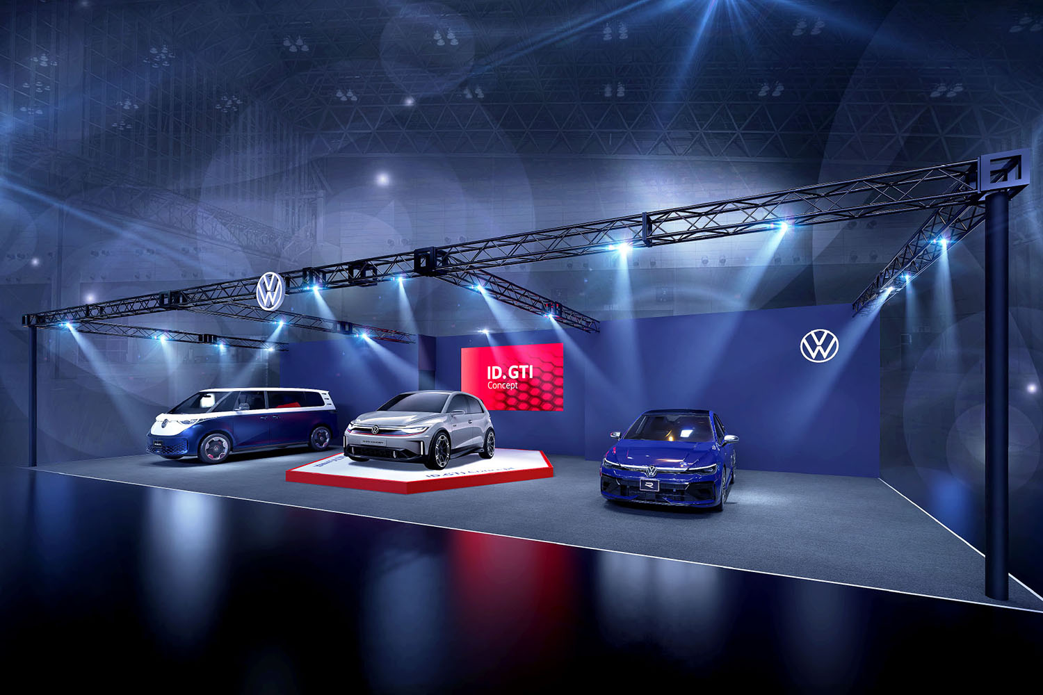 東京オートサロン2026のフォルクスワーゲンのブース