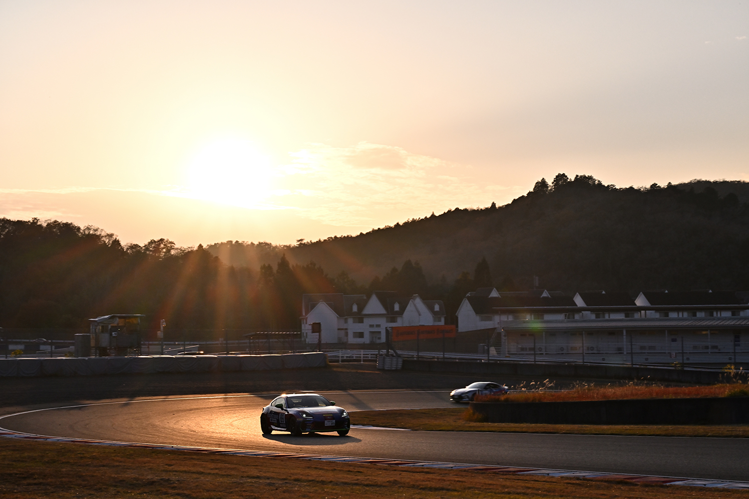 練習走行の模様