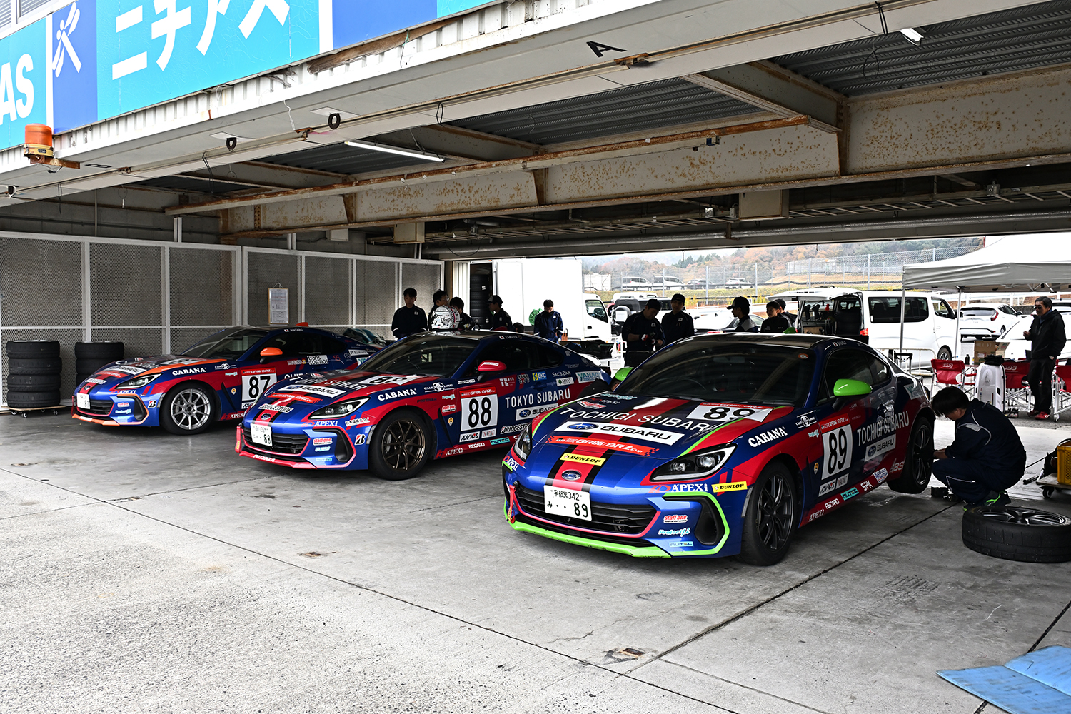 TGR GR86/BRZ Cup 第7戦のスバル陣営