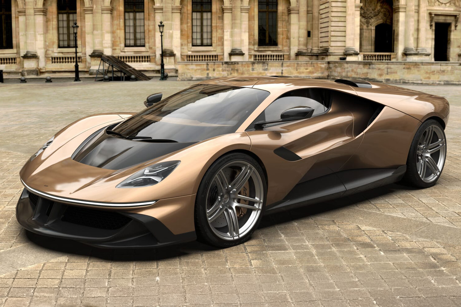 ガラジスティGP1のフロントスタイリング