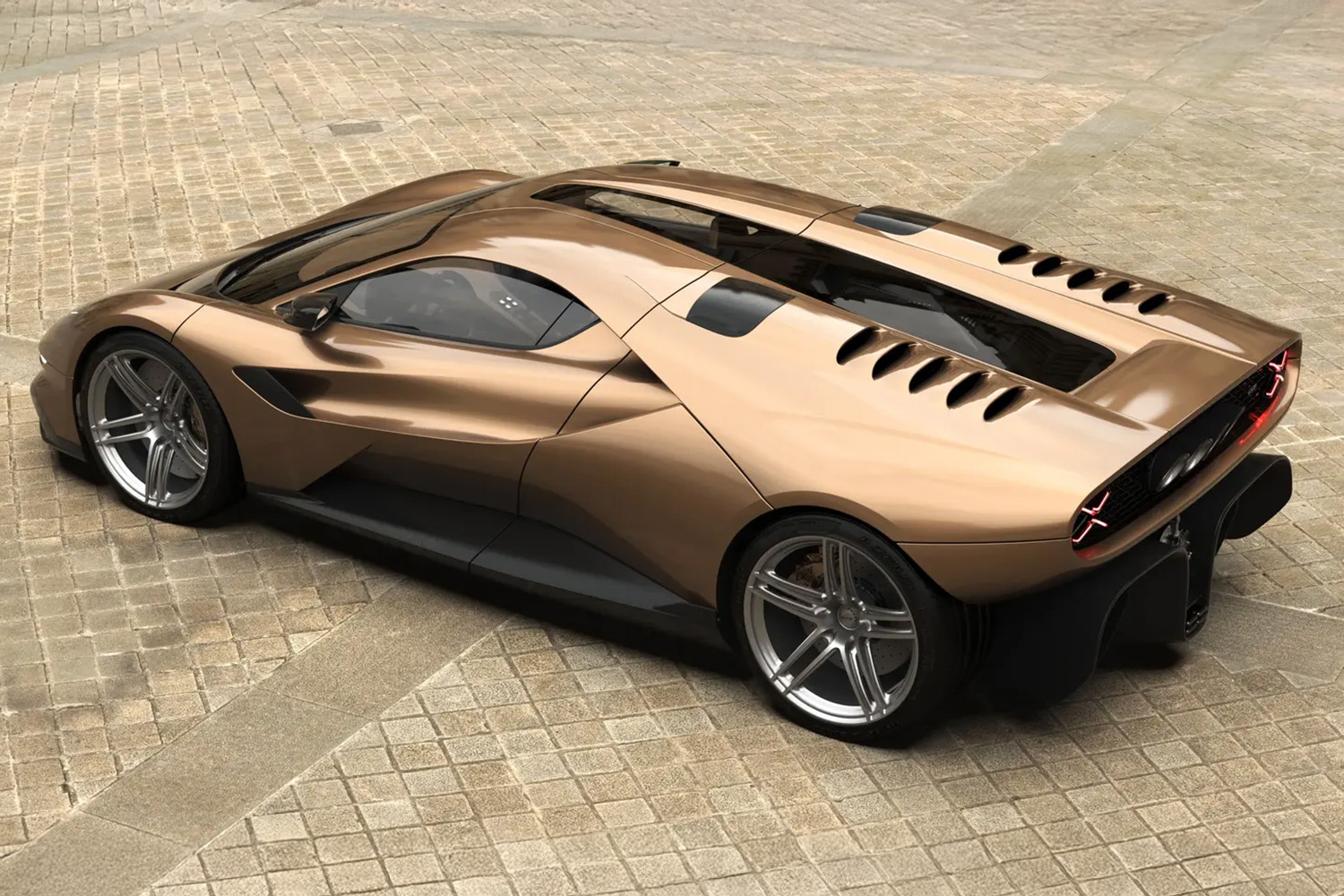 ガラジスティGP1のリヤスタイリング