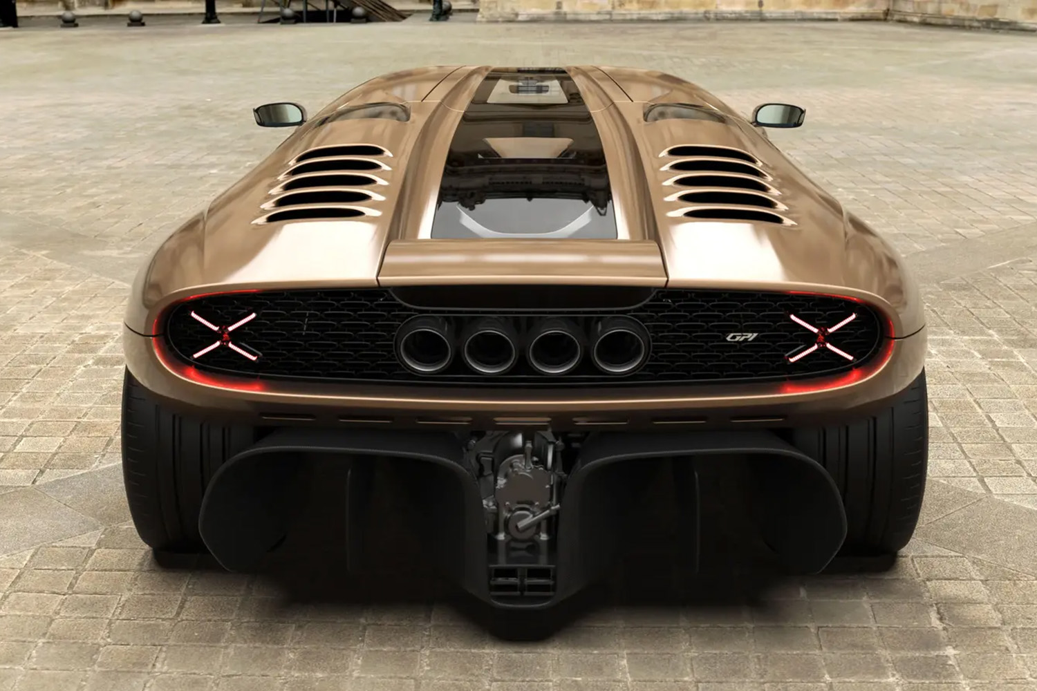 ガラジスティGP1のリヤスタイリング