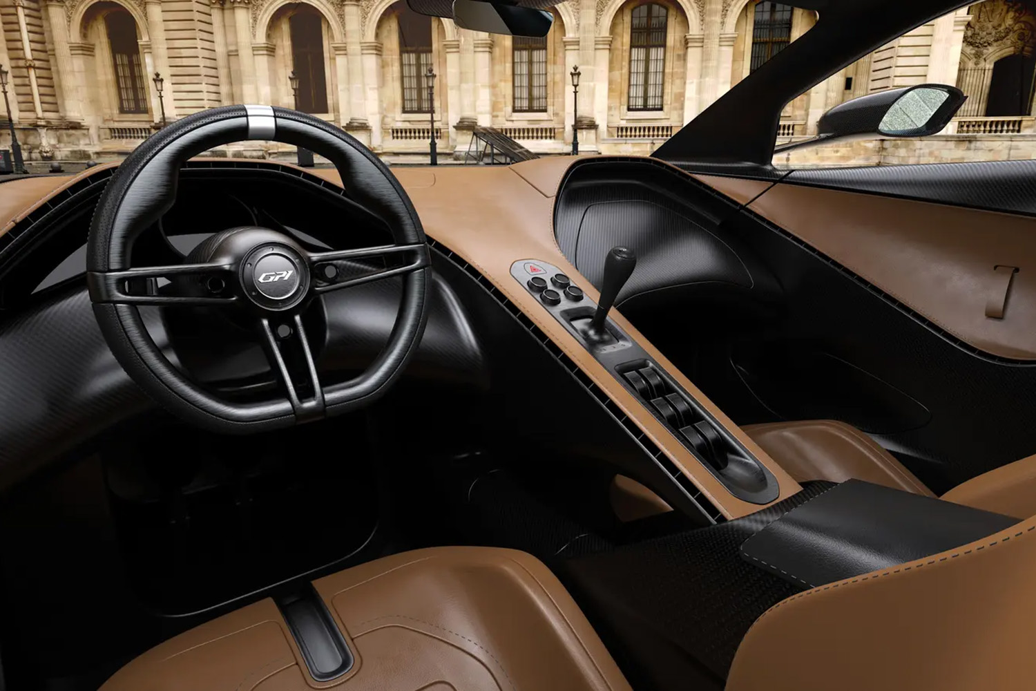 ガラジスティGP1のインテリア