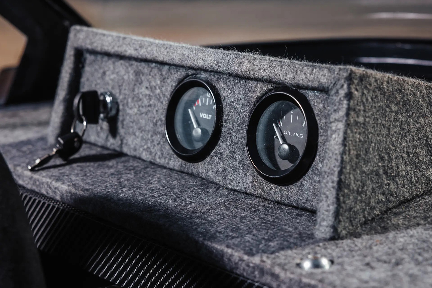 F-Racer Juniorのメーターまわり