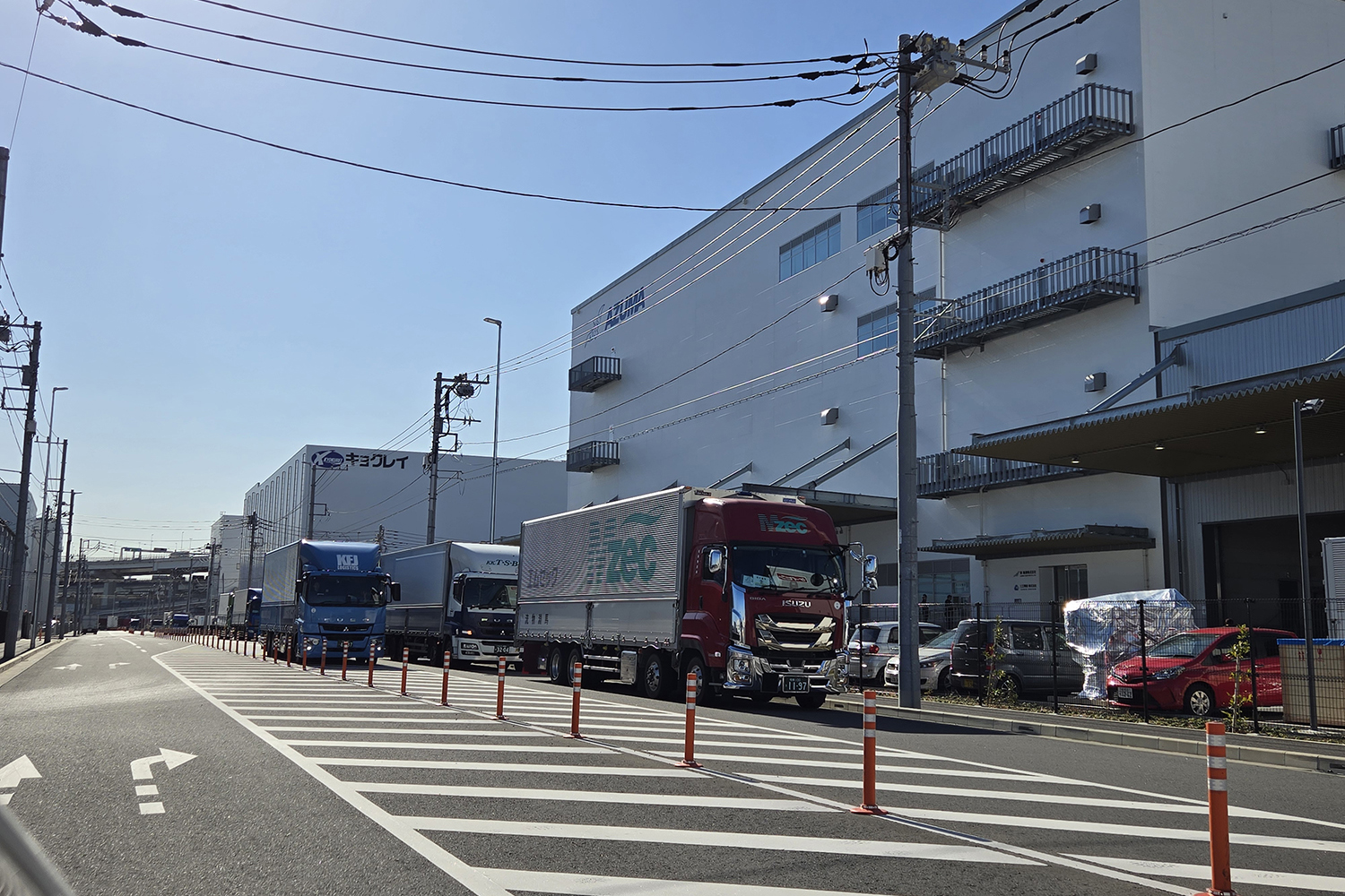 SORAS付近の物流のイメージ