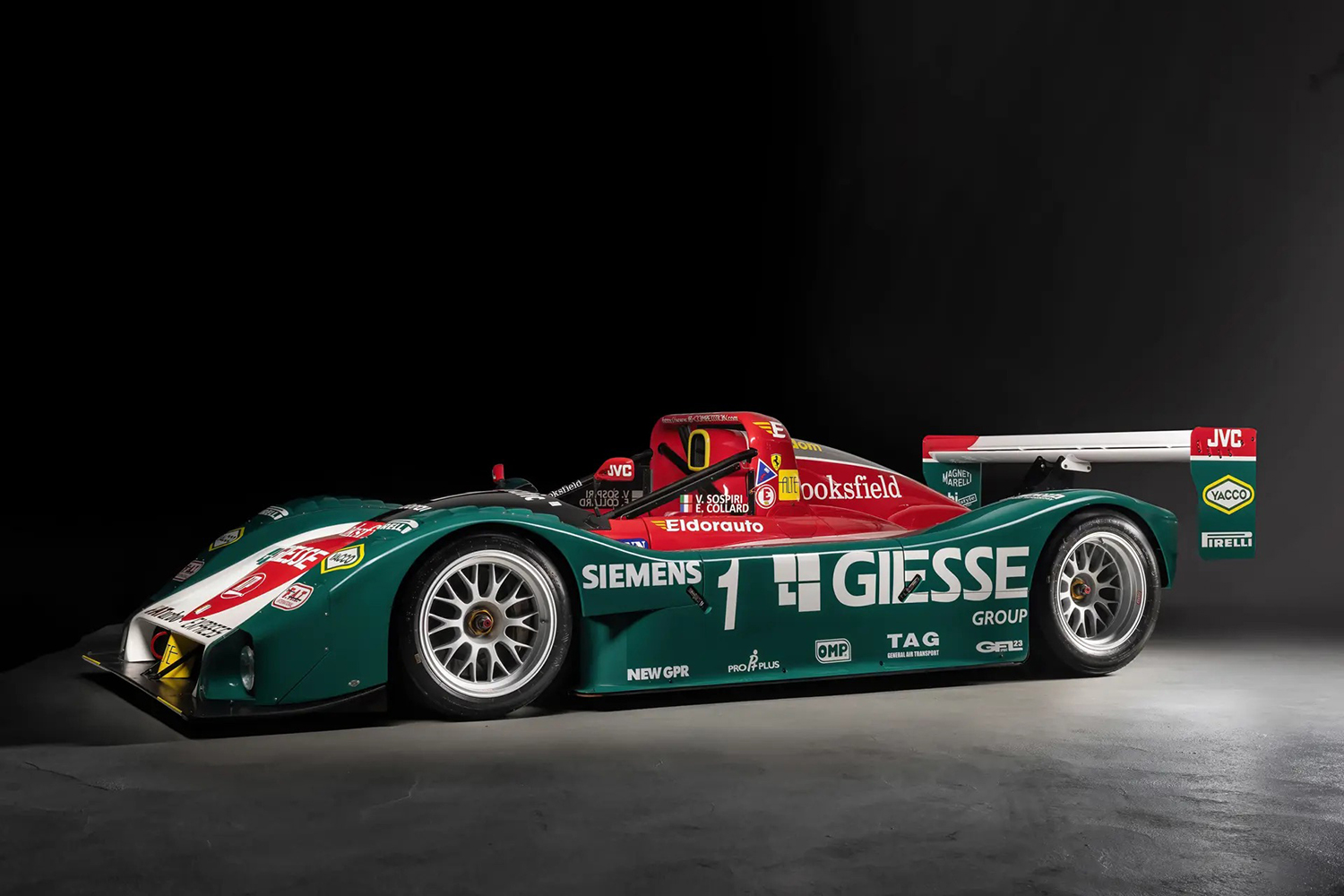 フェラーリ333SPのフロントスタイリング