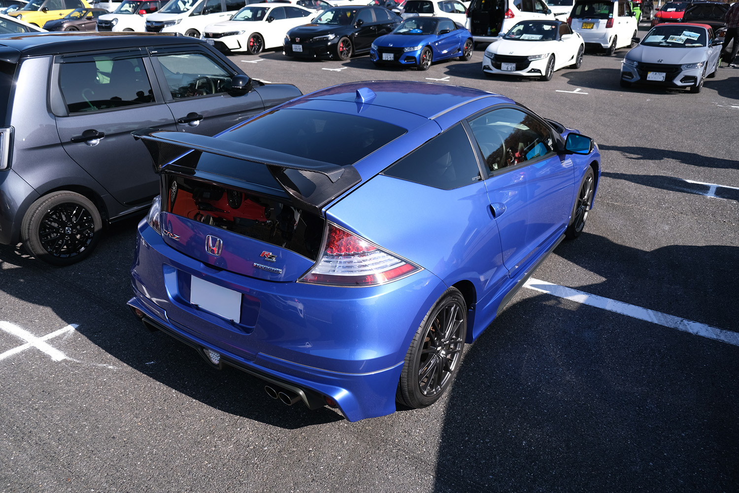 橋蔵さんが所有する「CR-Z 無限RZ」のリヤスタイリング 〜 画像13