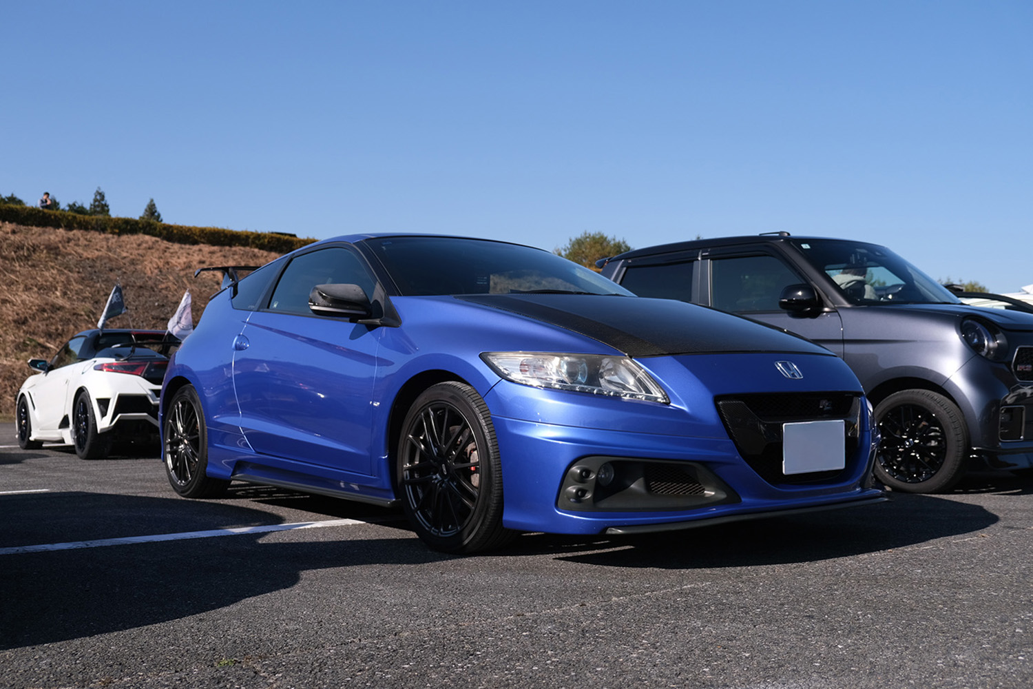 橋蔵さんが所有する「CR-Z 無限RZ」のフロントスタイリング 〜 画像11