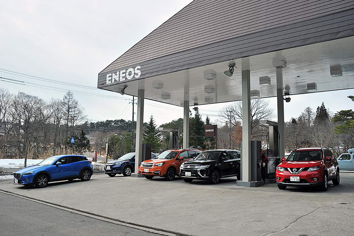 ガソリンスタンド入口の「謎の溝」の正体とは 〜 画像5