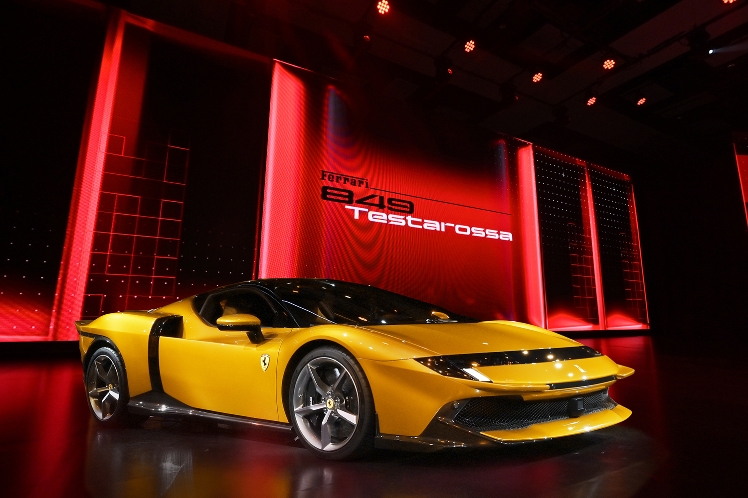 フェラーリ849テスタロッサのフロントスタイリング