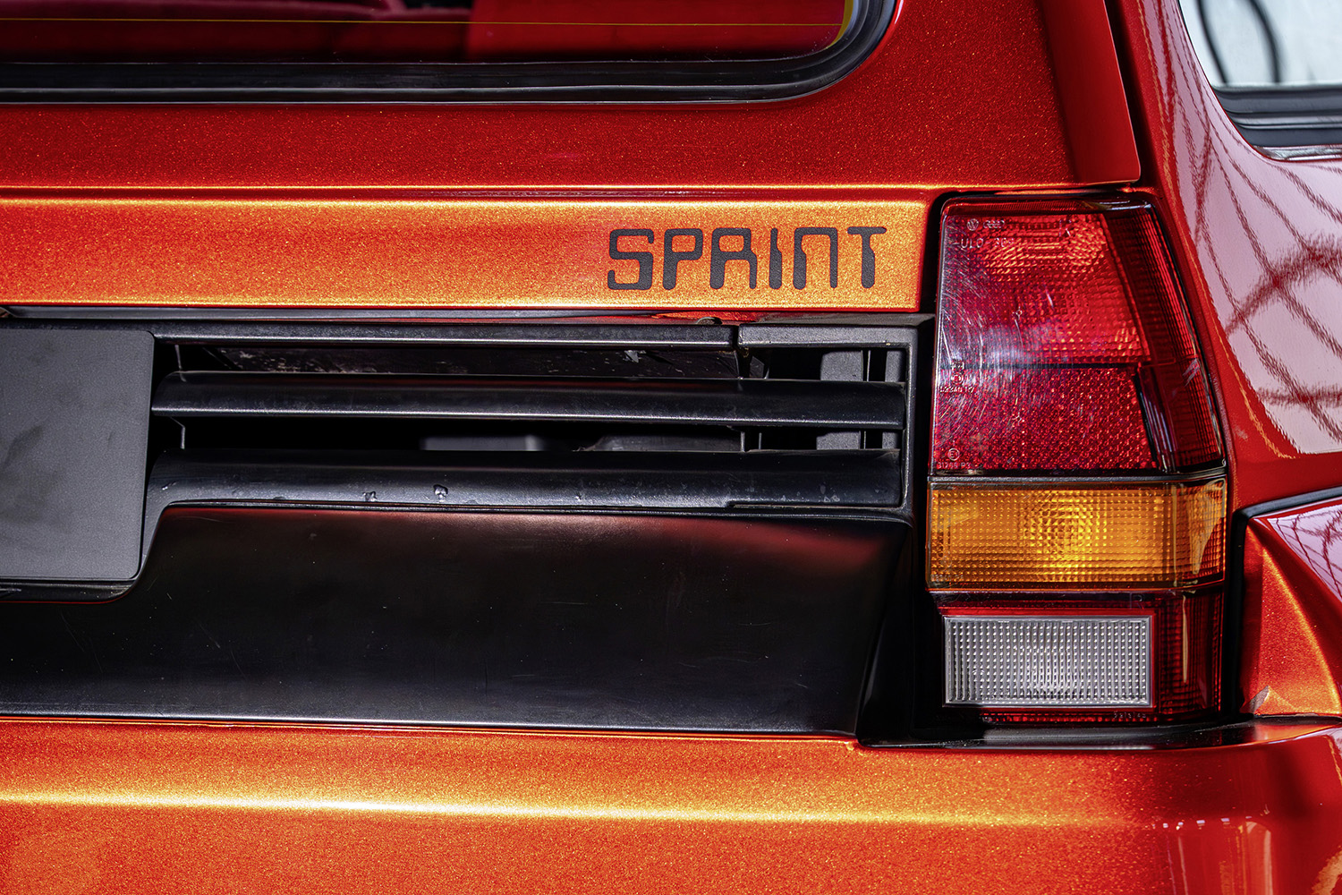 フォルクスワーゲン・ポロⅡスプリントのテールエンド