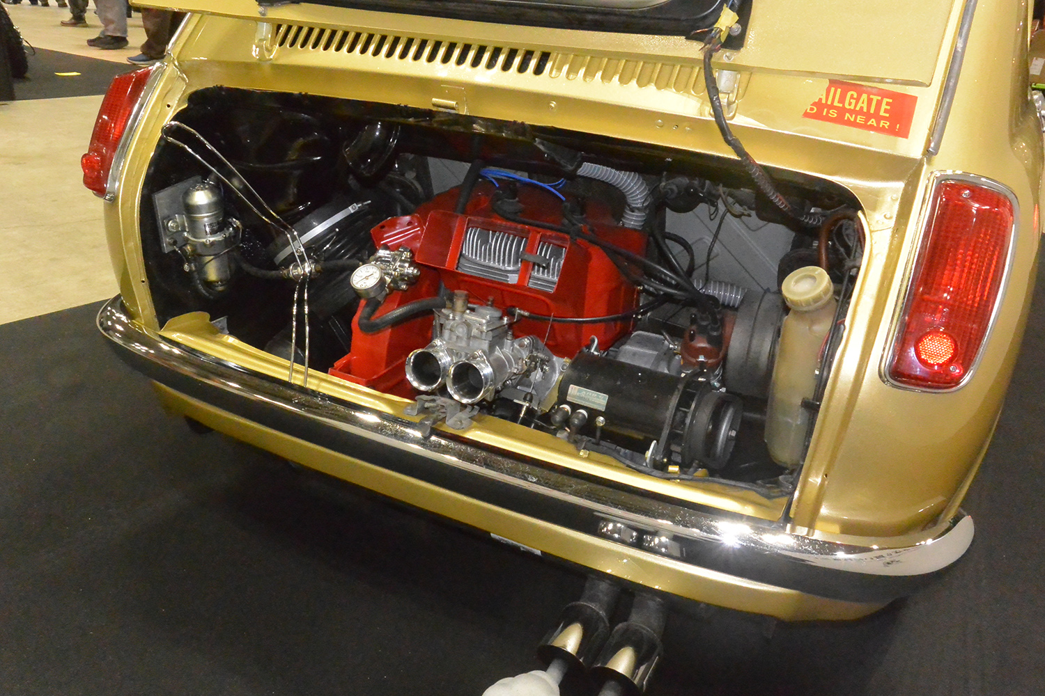 スバルR-2 HASHIMOTO RACINGのエンジンルーム