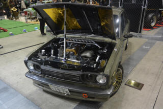 「ヨコハマホットロッドカスタムショー」に展示された日本車たち