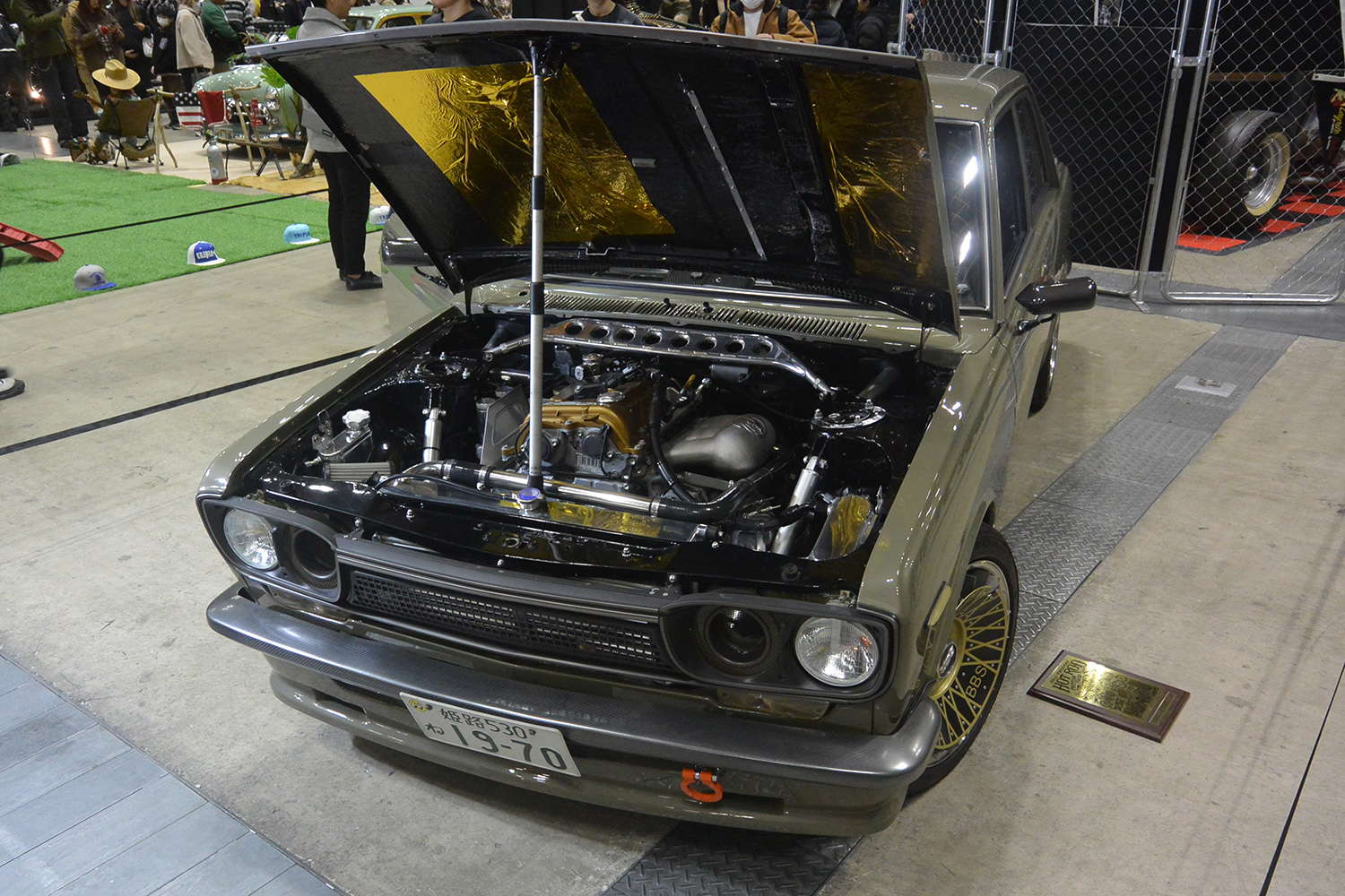 「ヨコハマホットロッドカスタムショー」に展示された日本車たち