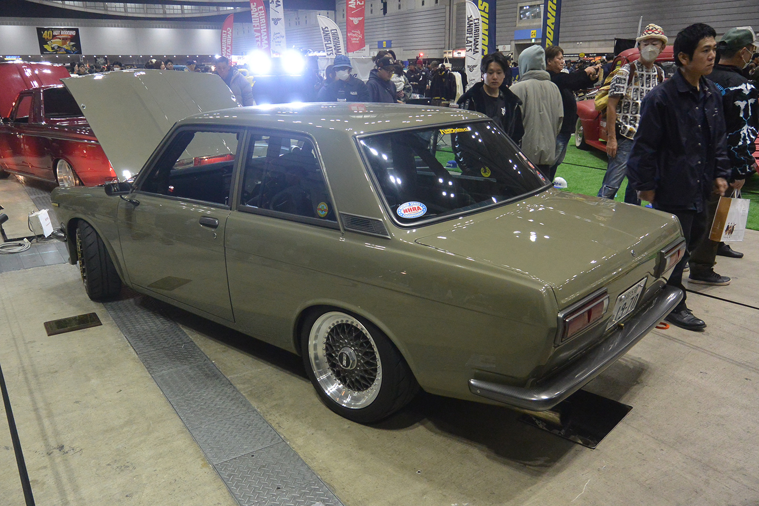 ブルーバード　ダディモーターワークスのリヤスタイリング