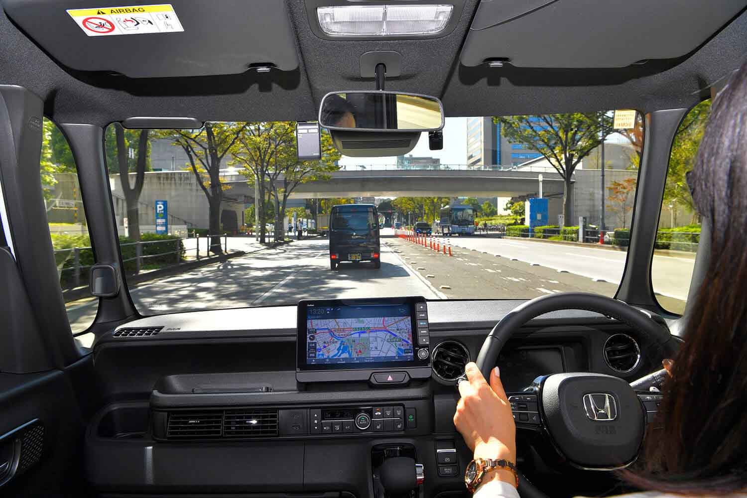 前方視界のイメージ