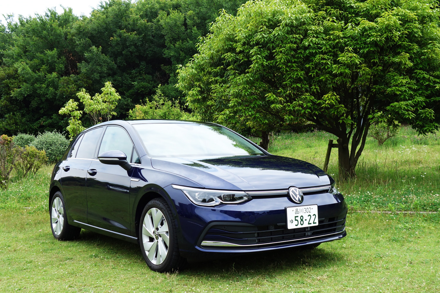 現行VWゴルフのフロントスタイリング