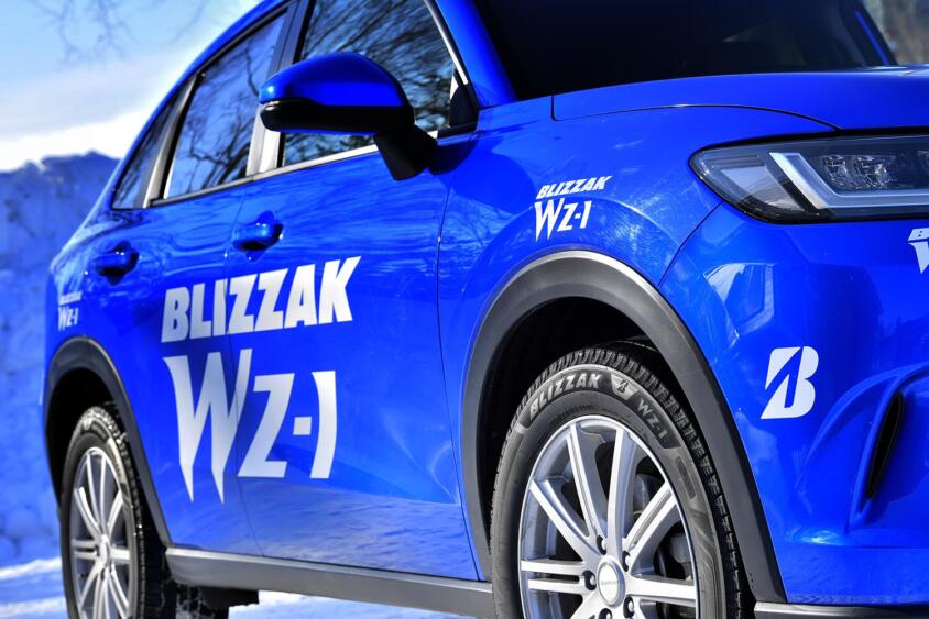 【試乗】夏のシッカリ感は確認済み！　冬の安心感も半端なかった!!　ブリヂストンの新作スタッドレス「ブリザック WZ-1」の進化っぷりに感動