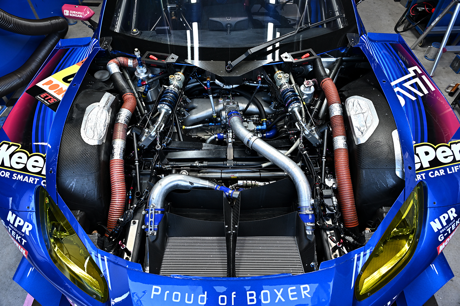 スバルBRZ GT300のエンジンルーム 〜 画像65