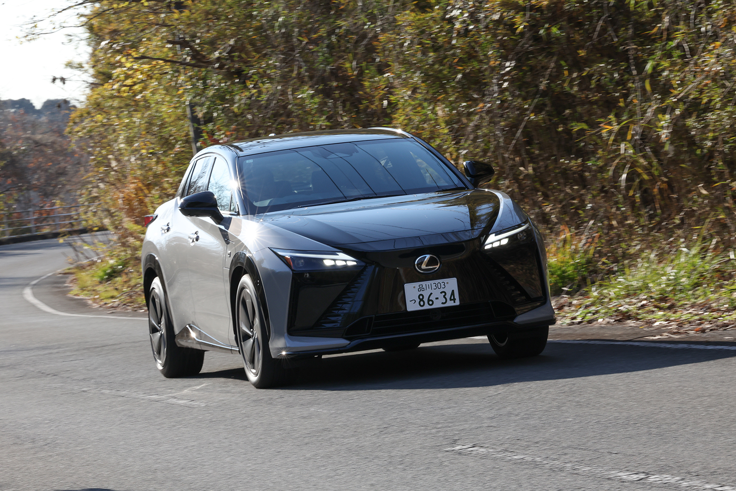 レクサスRZ550e F SPORTの走り