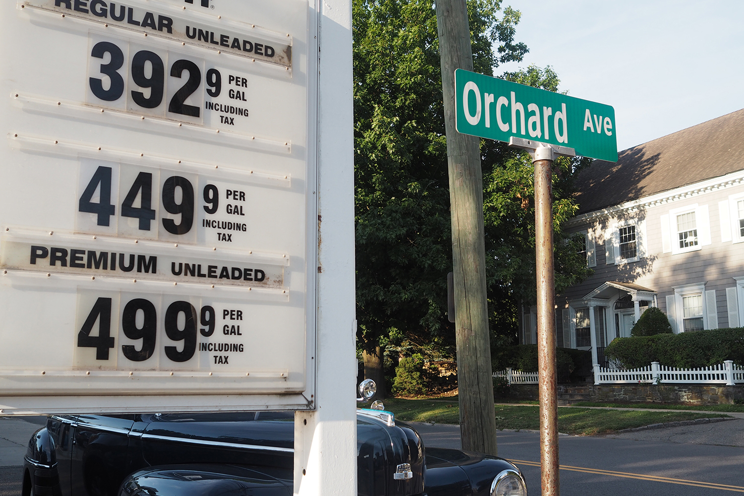 アメリカのガソリンスタンド