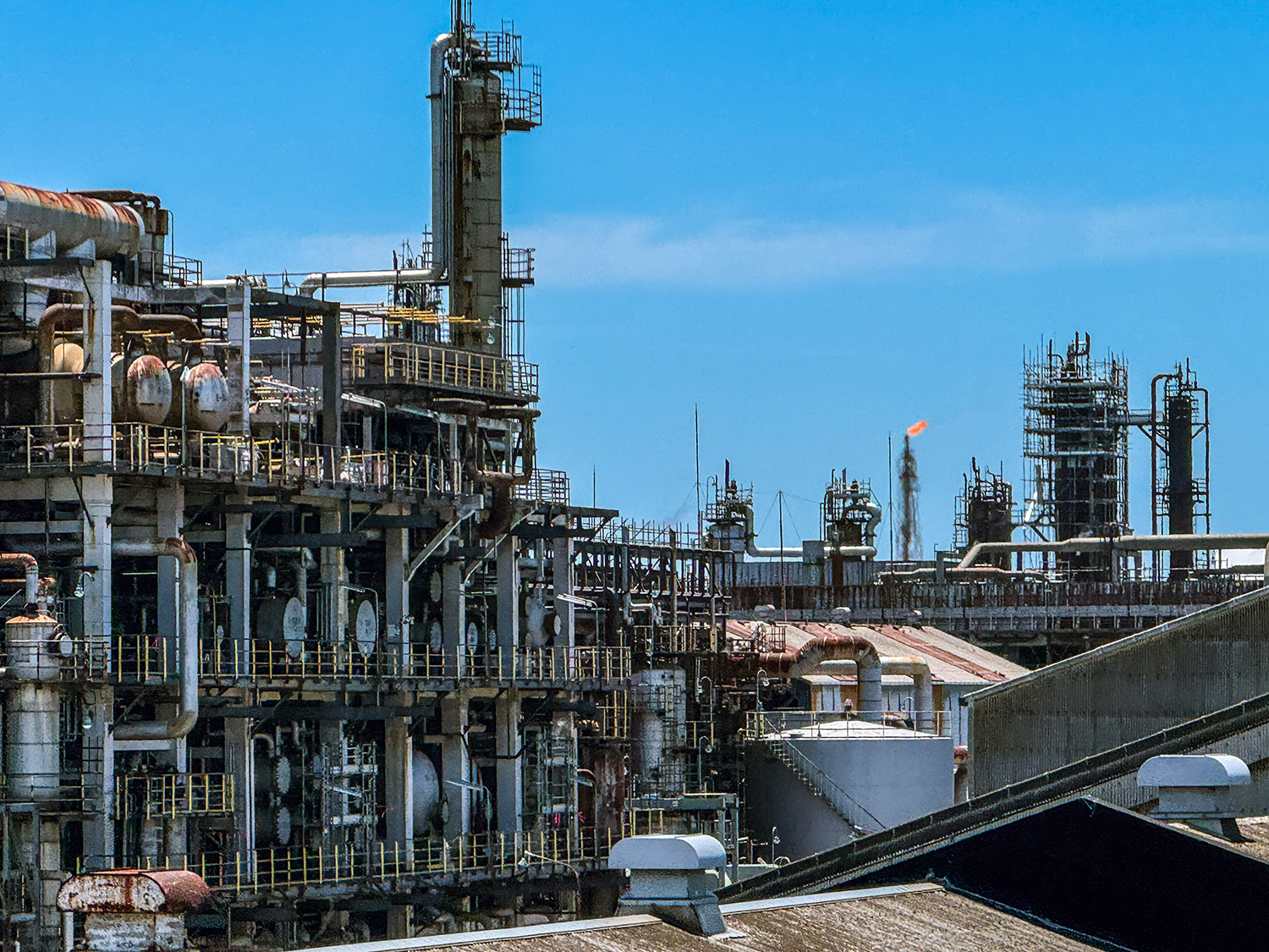 アメリカの製油所