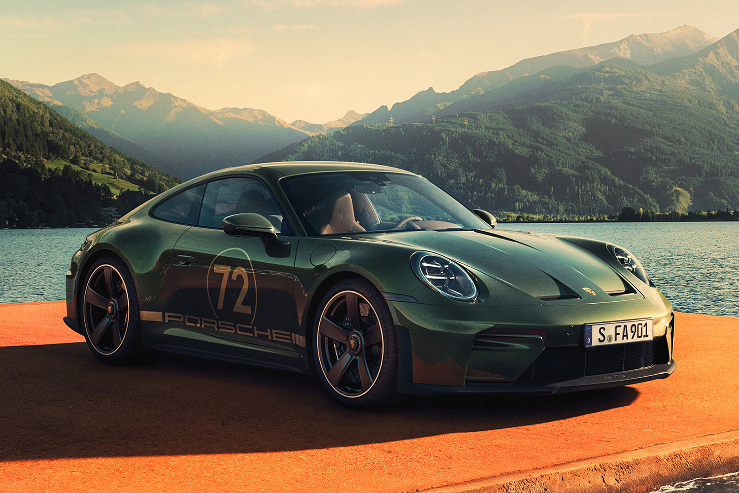 ポルシェ911GT3 90 F.A.ポルシェのフロントスタイリング