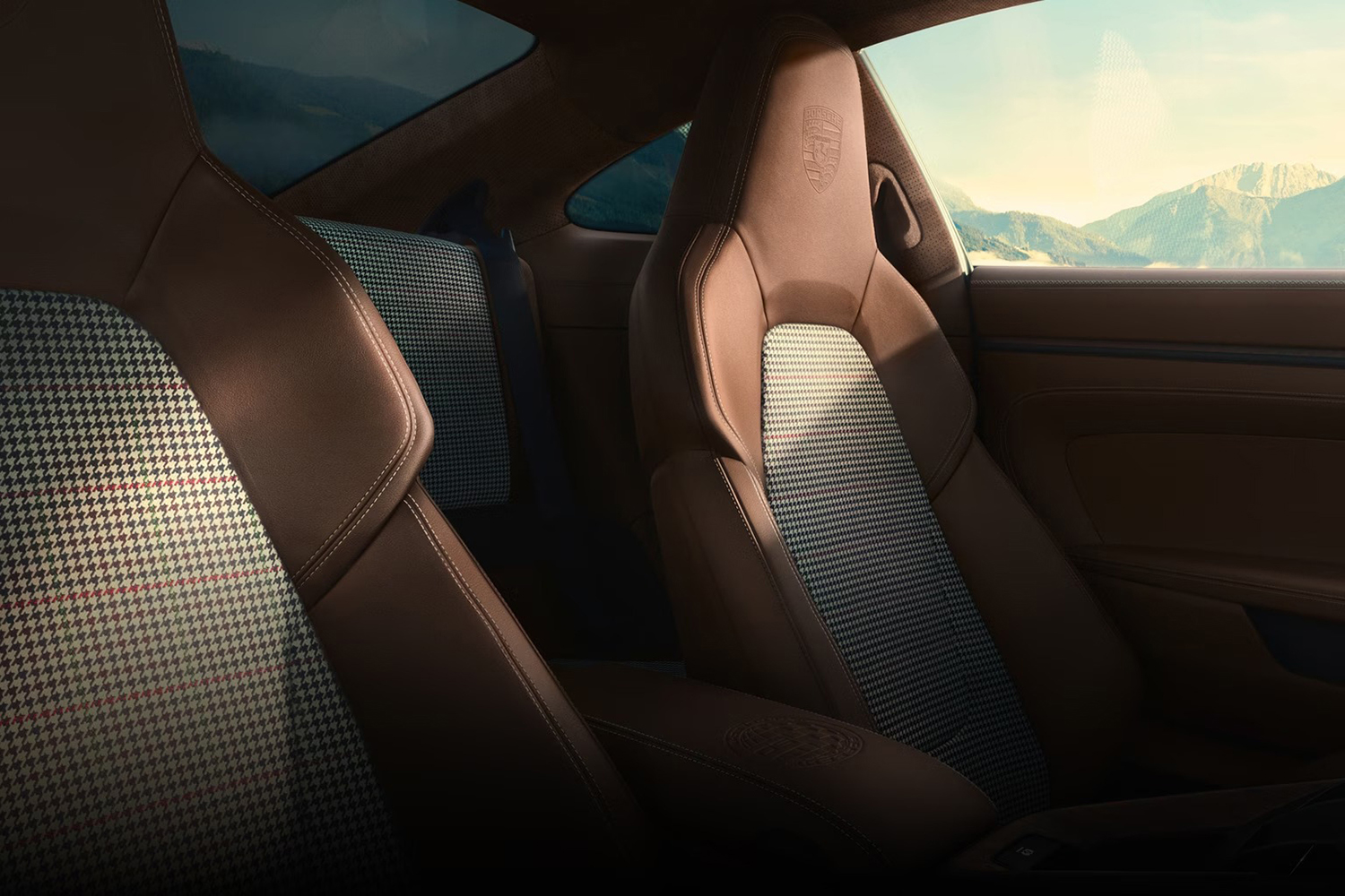 ポルシェ911GT3 90 F.A.ポルシェのインテリア