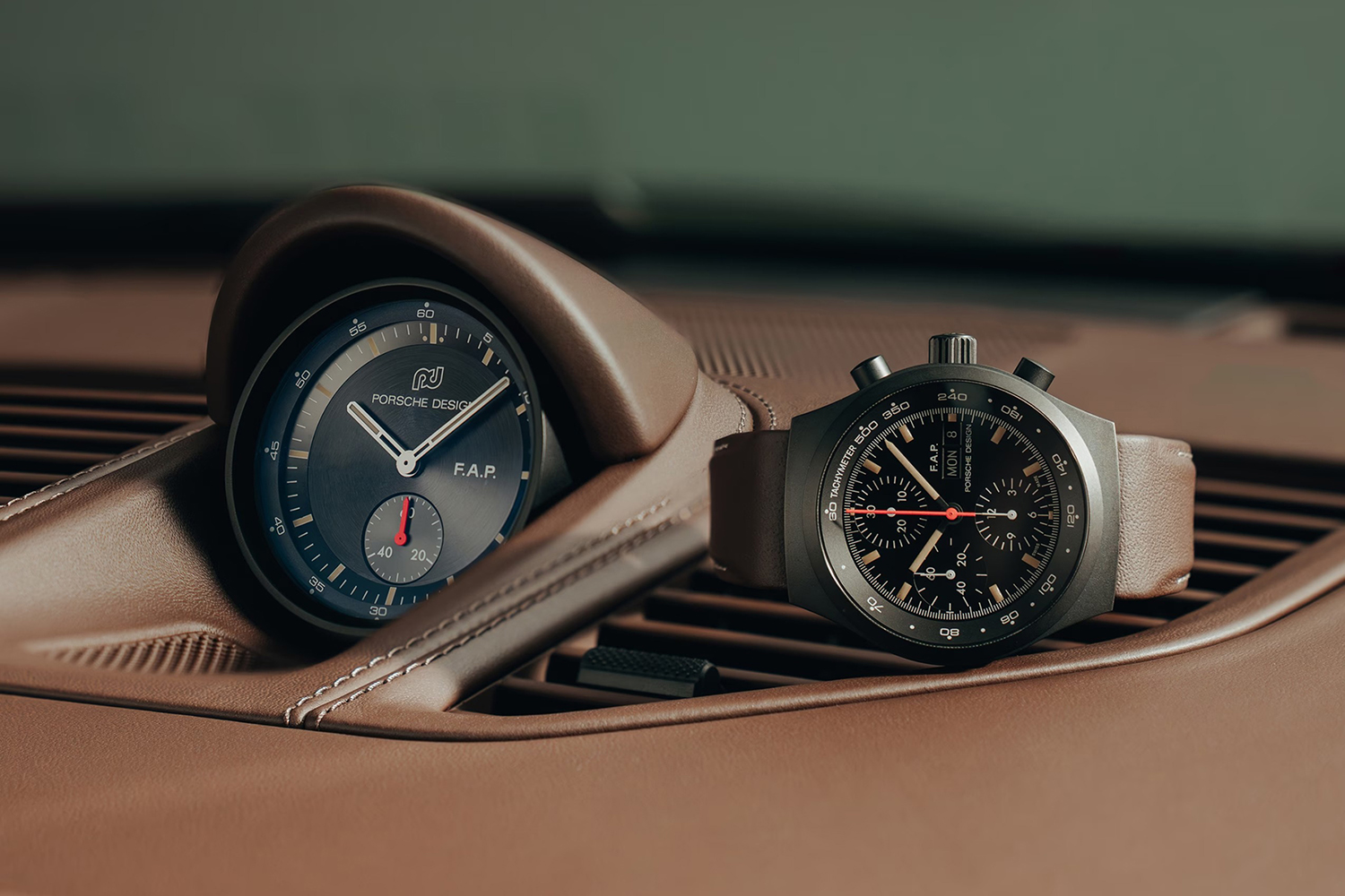 ポルシェ911GT3 90 F.A.ポルシェのスポーツクロノグラフ