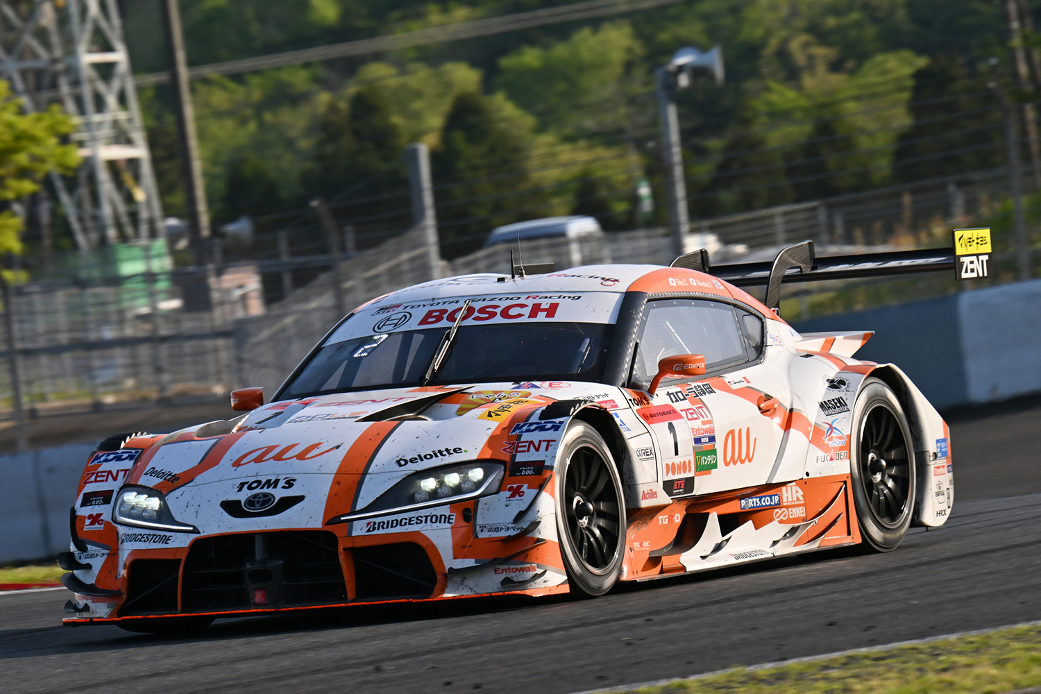 トヨタ・スープラ GT500のフロントスタイリング