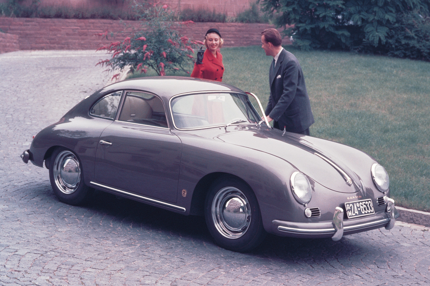 ポルシェ356のフロントスタイリング