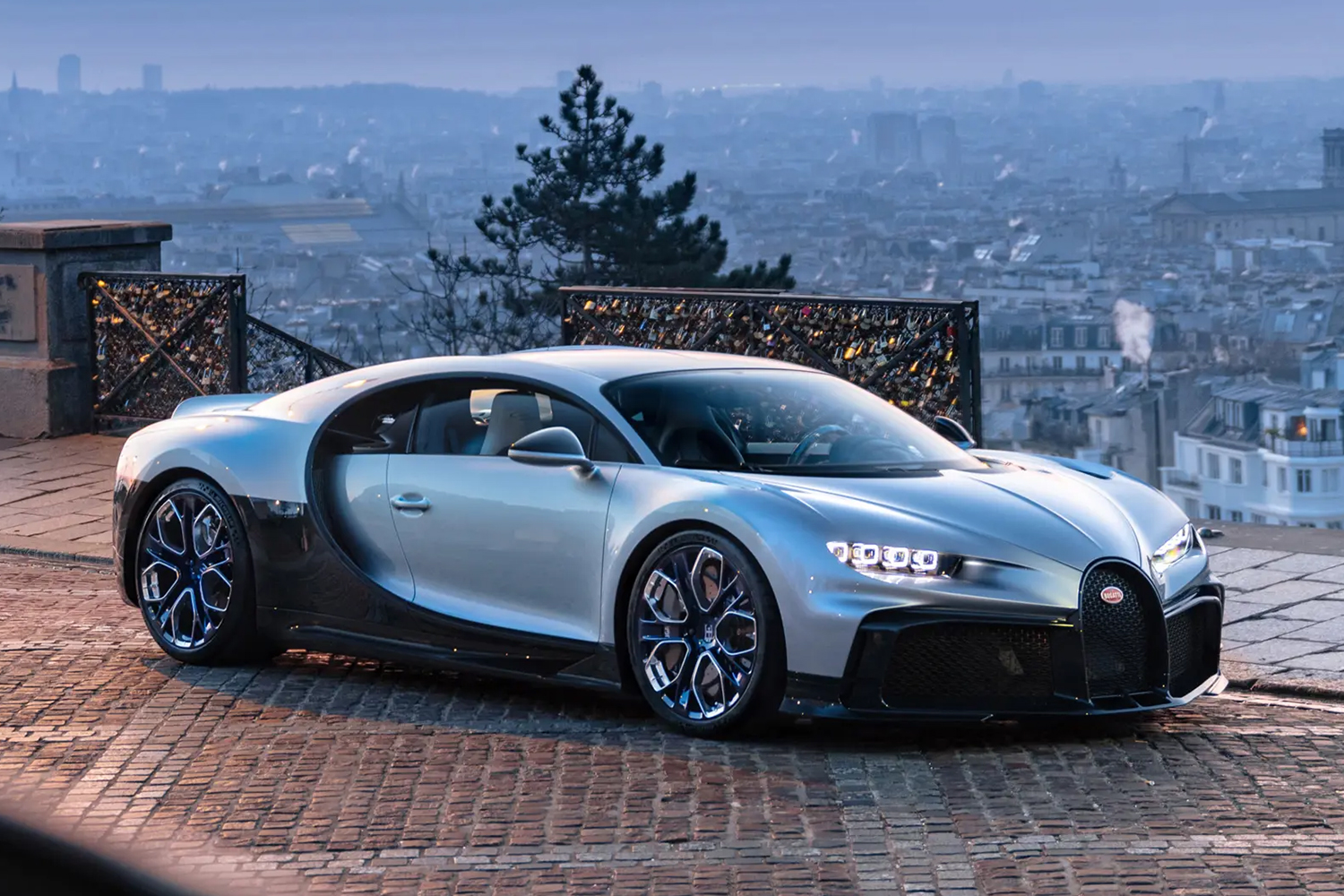 ブガッティ・シロン プロフィリのフロントスタイリング