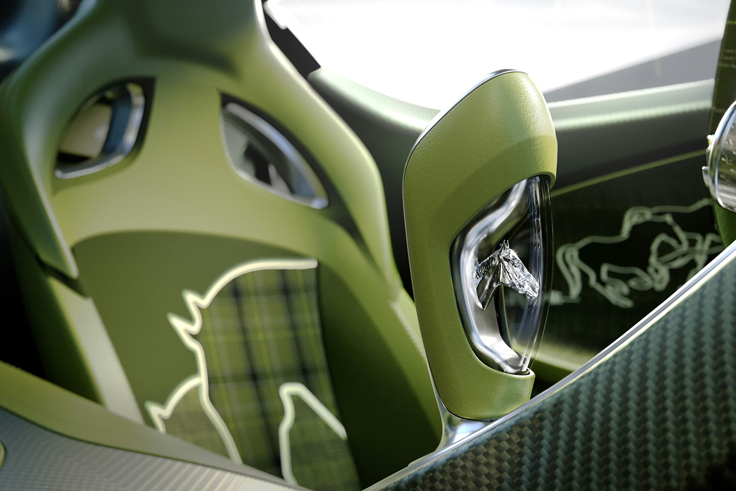 ブガッティ・ブリュイヤールのインテリア