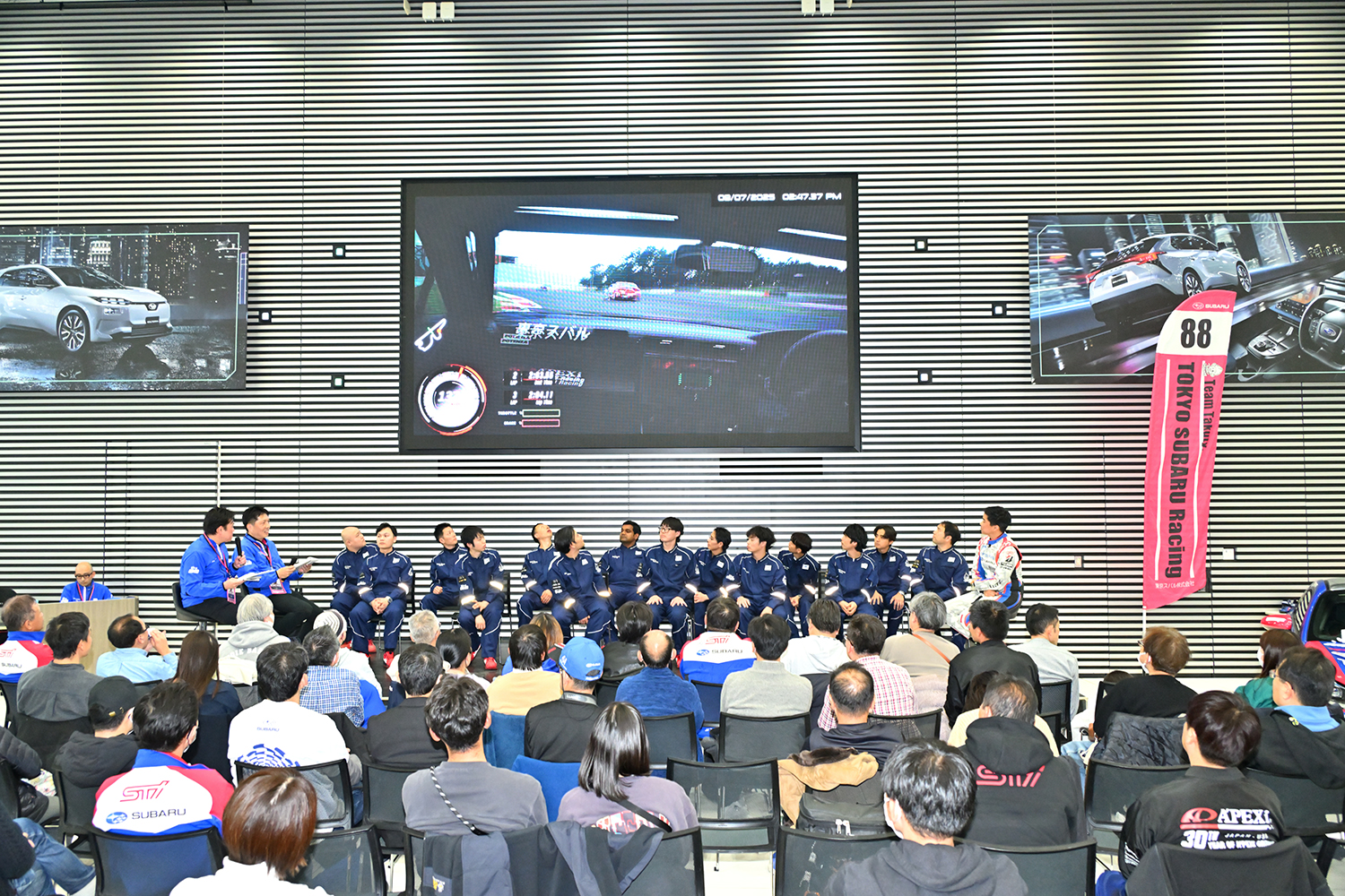 チームタクティによる東京スバルでのトークショーの様子 〜 画像60